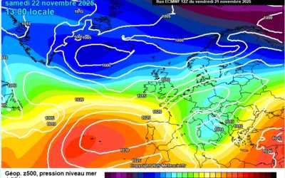 Previsione per sabato 22 novembre