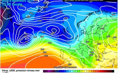Previsione per giovedì 4 dicembre