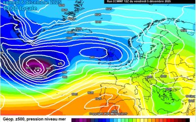 Previsione per sabato 6 dicembre