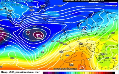 Previsione per lunedì 8 dicembre