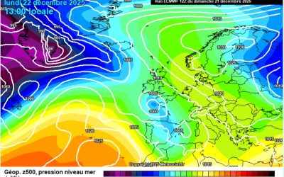 Previsione per lunedì 22 dicembre