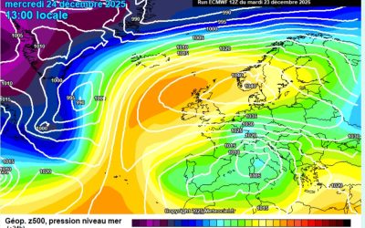 Previsione per mercoledì 24 dicembre