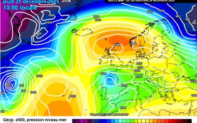Previsione per giovedì 25 dicembre