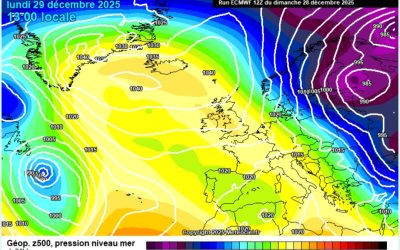 Previsione per lunedì 29 dicembre
