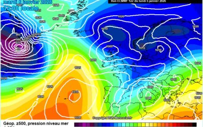 Previsione per martedì 6 gennaio