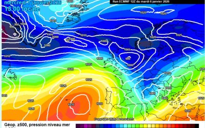 Previsione per mercoledì 7 gennaio