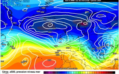 Previsione per giovedì 8 gennaio