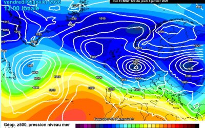 Previsione per venerdì 9 gennaio