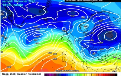 Previsione per sabato 10 gennaio