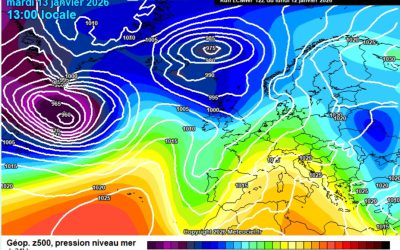 Previsione per martedì 13 gennaio