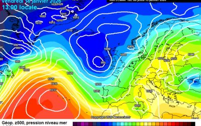 Previsione per venerdì 16 gennaio