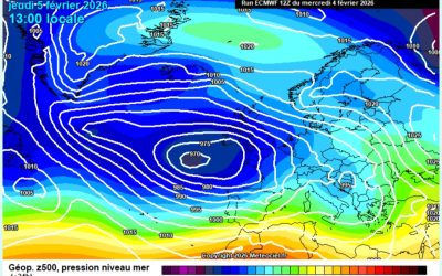 Previsione per giovedì 5 febbraio
