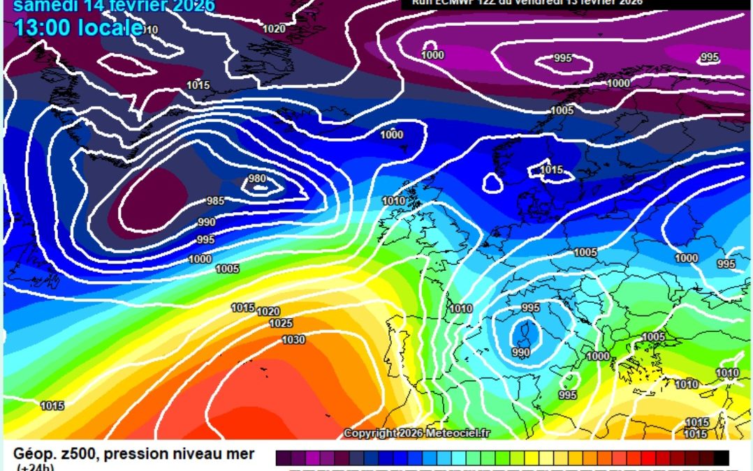 Previsione per sabato 14 febbraio