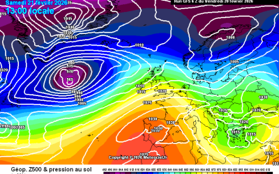 Previsione per sabato 21 Febbraio