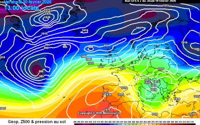 Previsioni per venerdì 20 Febbraio