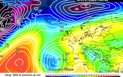 Previsioni per mercoledì 18 Marzo