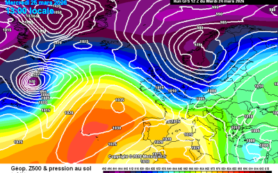 Previsioni per mercoledì 25 Marzo
