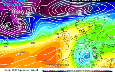Previsioni per mercoledì 1 Aprile