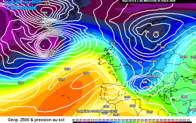 Previsioni per giovedì 26 Marzo