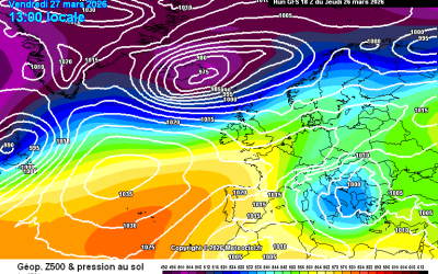 Previsioni per venerdì 27 Marzo