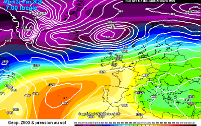 Previsioni per martedì 24 Marzo
