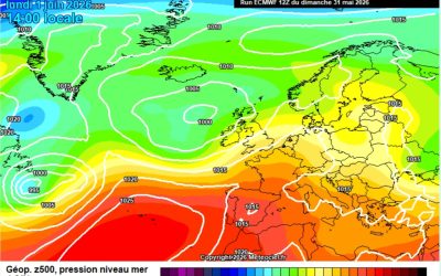 Previsione per lunedì 1 giugno