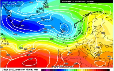 Previsione per giovedì 4 giugno