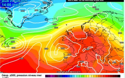 Previsione per giovedì 25 giugno