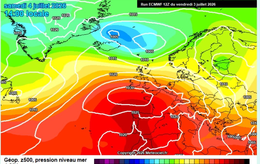 Previsione per sabato 4 luglio