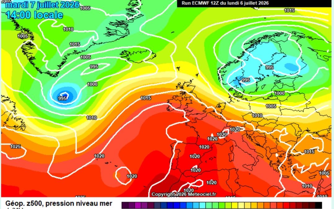 Previsione per martedì 7 luglio