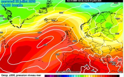 Previsione per mercoledì 22 luglio