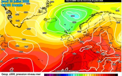 Previsione per giovedì 30 luglio
