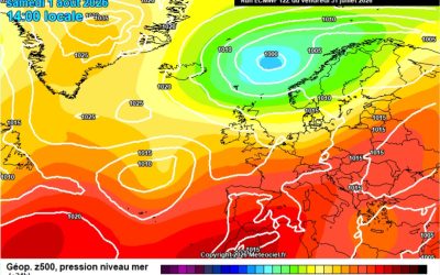 Previsione per sabato 1 agosto