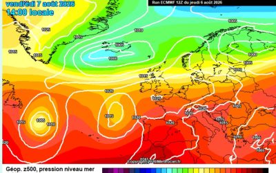 Previsione per venerdì 7 agosto
