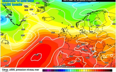 Previsione per domenica 16 agosto