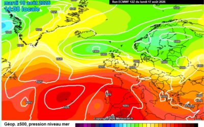 Previsione per martedì 18 agosto