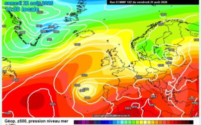 Previsione per sabato 22 agosto