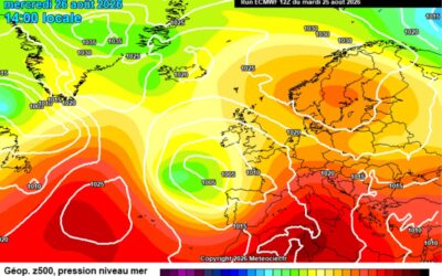 Previsione per mercoledì 26 agosto