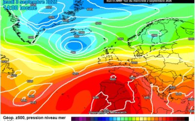 Previsione per giovedì 3 settembre