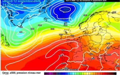 Previsione per sabato 12 settembre