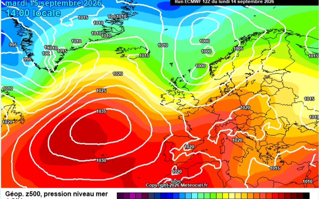 Previsione per martedì 15 settembre